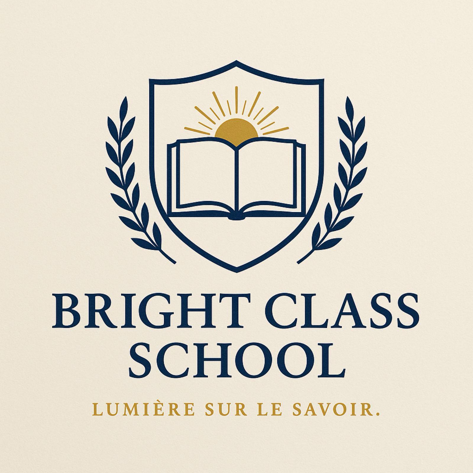 Logo Bright Class School